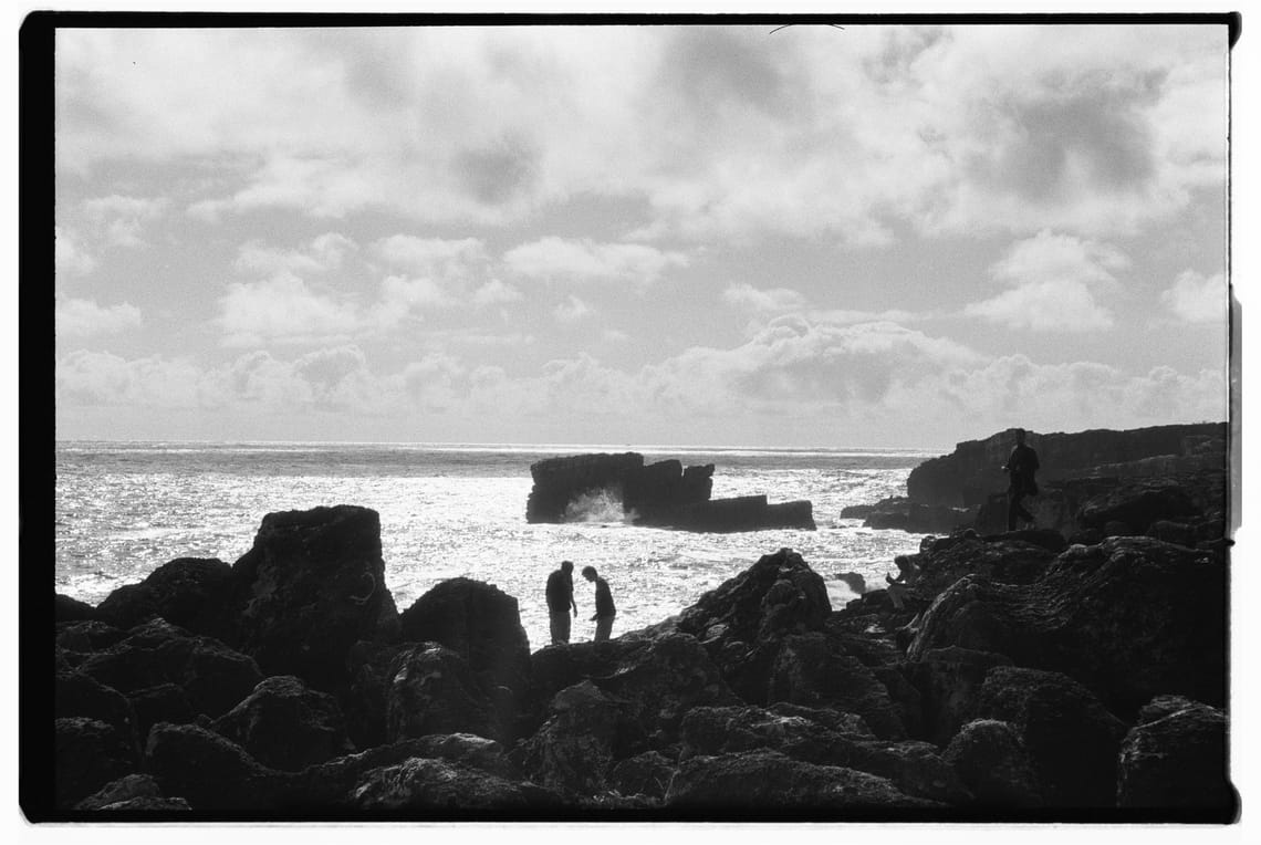 Trying Ilford film - Dramatic Cascais